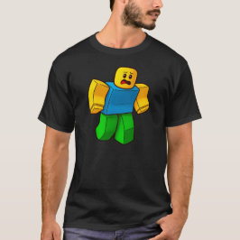 RobloxのNoobキャラクターゲーマー Tシャツ