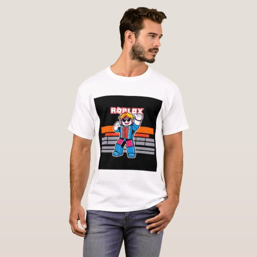 Robloxアバター - カスタムキャラクターデザイン tシャツ (正面フル)