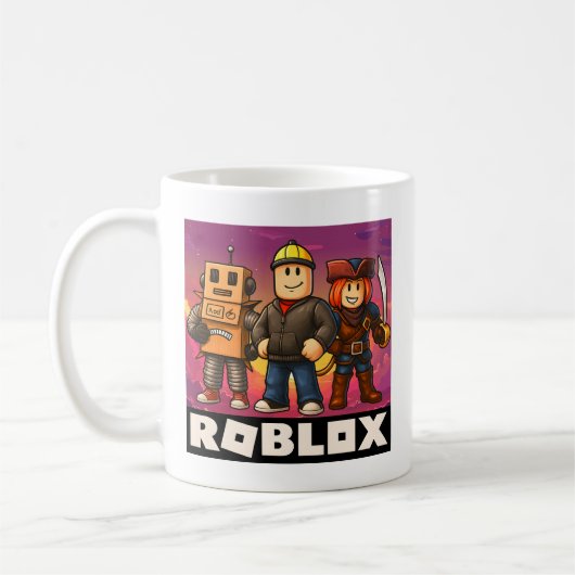 Robloxゲーマー コーヒーマグカップ (左)