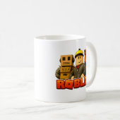Robloxゲーマー コーヒーマグカップ (正面右)