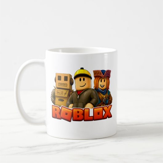 Robloxゲーマー コーヒーマグカップ (左)