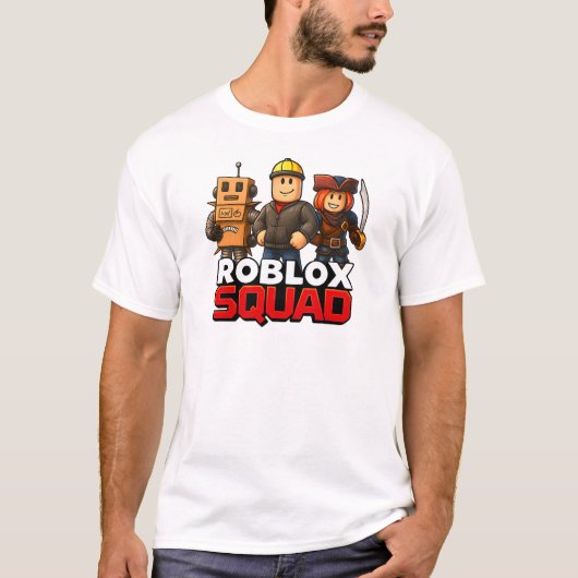 Roblox スクワッド tシャツ (正面)