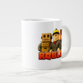 Roblox Characters Cool Gamer ジャンボコーヒーマグカップ (正面右)