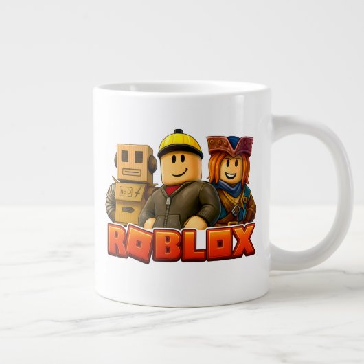 Roblox Characters Cool Gamer ジャンボコーヒーマグカップ (右)