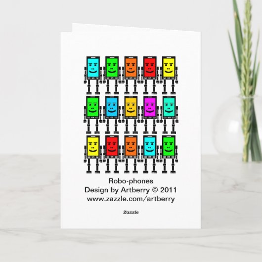 Robo電話 カード (裏面)