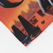 Robo-block Monster Blanket フリースブランケット (角)