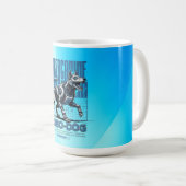 Robo Dog – Futuristic Cyber Canine コーヒーマグカップ (正面右)