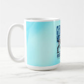 Robo Dog – Futuristic Cyber Canine コーヒーマグカップ (左)