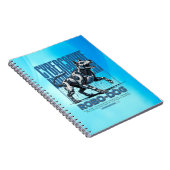 Robo Dog – Futuristic Cyber Canine ノートブック (右側)