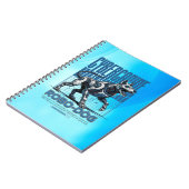 Robo Dog – Futuristic Cyber Canine ノートブック (左側)