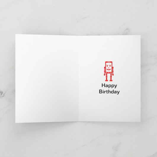 Robo-phone – 赤 カード (内部)