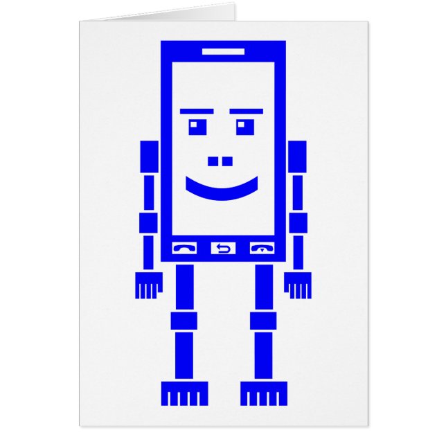 Robo-phone – 青 (正面)