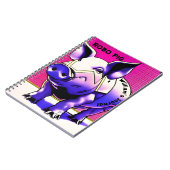 ROBO PIGジャーナル。編集可能文字。ノートブック ノートブック (左側)