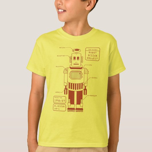 robo tech tシャツ (正面)