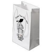 Robo-X9ロボットグラッドキャップ卒業 スモールペーパーバッグ (裏面アングル)