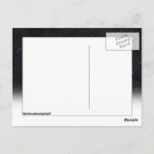 Robo-x9祝月4日Night Sky ポストカード (裏面)