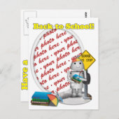 Robo-x9 Goes新学期写真 ポストカード (正面/裏面)