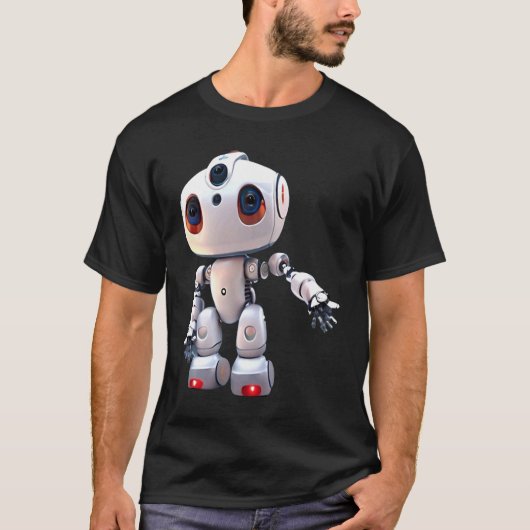 RoboBuddy知性がある The friend Tシャツ (正面)