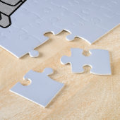 Robocopの格好をしたティラノサウルスレックス。 ジグソーパズル (側面)