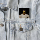 Robonaut 2, a dexterous, humanod宇宙飛行士ヘル 缶バッジ (インサイチュ)