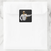 Robonaut 2, a dexterous, humanoid宇宙飛行士2 hel スクエアシール (バッグ)