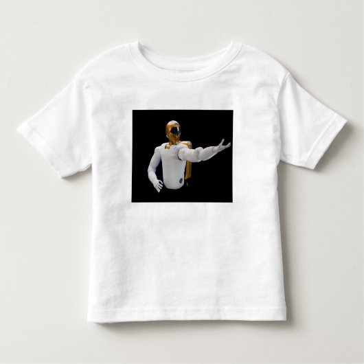 Robonaut 2, a dexterous, humanoid宇宙飛行士2 hel トドラーTシャツ (正面)