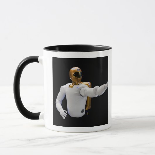 Robonaut 2, a dexterous, humanoid宇宙飛行士2 hel マグカップ (左)