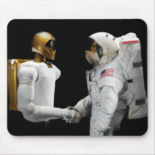 Robonaut 2, a dexterous, humanoid宇宙飛行士4 hel マウスパッド