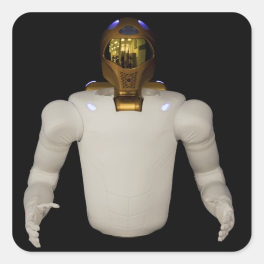 Robonaut 2, a dexterous, humanoid宇宙飛行士5 hel スクエアシール (正面)