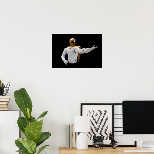 Robonaut 2, a dexterous, humanoid宇宙飛行士5 hel ポスター (ホームオフィス)