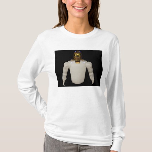 Robonaut 2, a dexterous, humanoid宇宙飛行士5 hel tシャツ (正面)