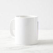 Roborovksiのハムスターのマグ コーヒーマグカップ (正面左)