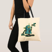 Robot氏のトートバック トートバッグ (正面(商品))