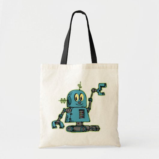 Robot氏のトートバック トートバッグ (正面)