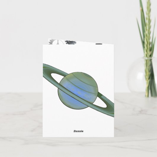 RoBoT誕生日カード カード (裏面)