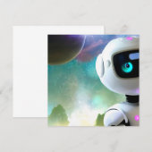 Robot 招待状 (正面/裏面)