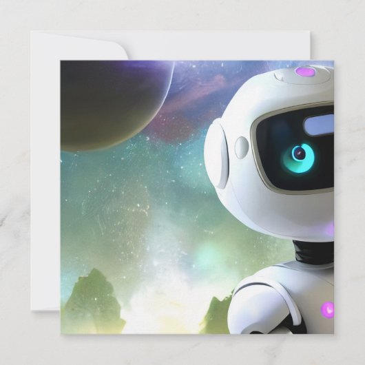 Robot 招待状 (正面)