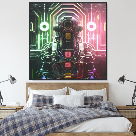 Robot 1 canvas print キャンバスプリント (インサイチュ (寝室))