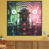 Robot 1 canvas print キャンバスプリント (インサイチュ (リビング))