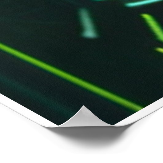 Robot 1 matte poster ポスター (角)