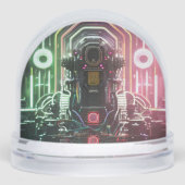 Robot 1 snow globe (正面)