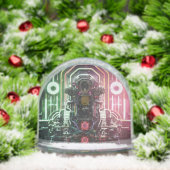 Robot 1 snow globe (クリスマス)