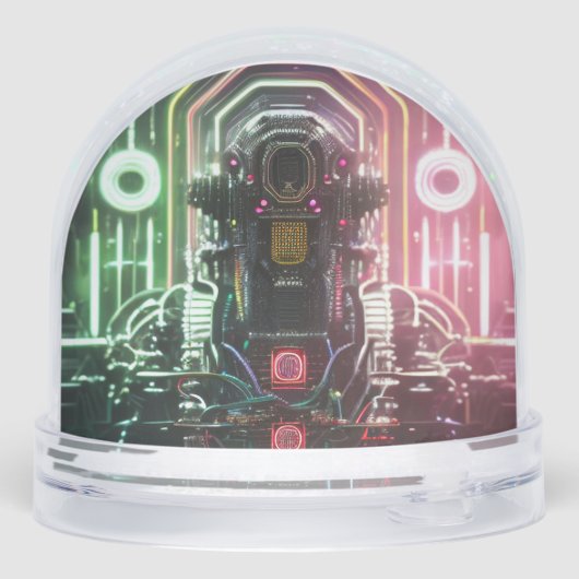 Robot 1 snow globe (裏面)