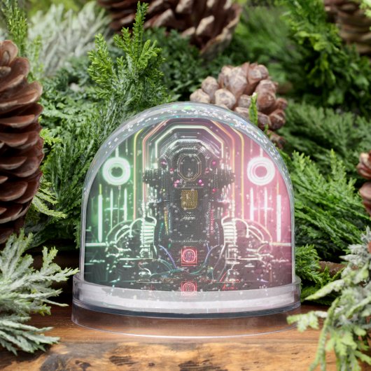 Robot 1 snow globe (冬)