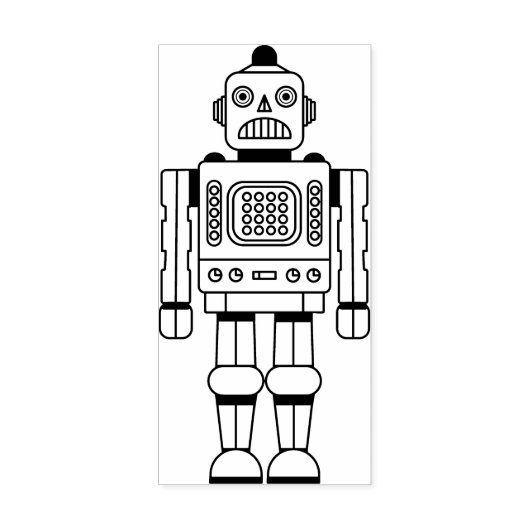 Robot 200423(01) ラバースタンプ (インプリント)