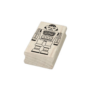 Robot 200423(02) ラバースタンプ