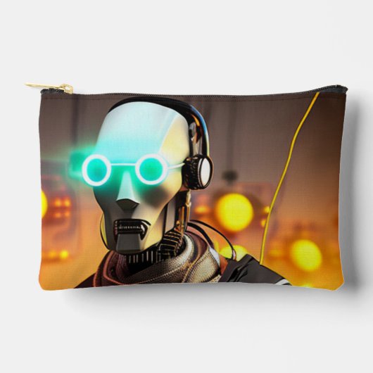 Robot 2 小物入れ アクセサリーポーチ (正面)