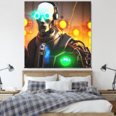 Robot 2 canvas print キャンバスプリント (インサイチュ (寝室))