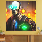 Robot 2 canvas print キャンバスプリント (インサイチュ (リビング))