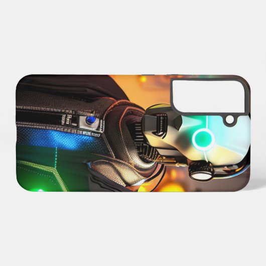 Robot 2 Samsung S22 Plus phone case Galaxyケース (裏面横)